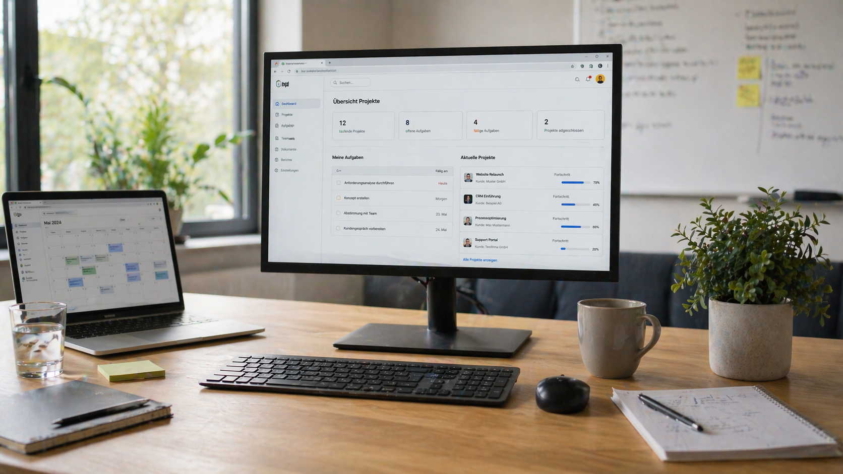 Nachher: klare Struktur, automatisierte Abläufe