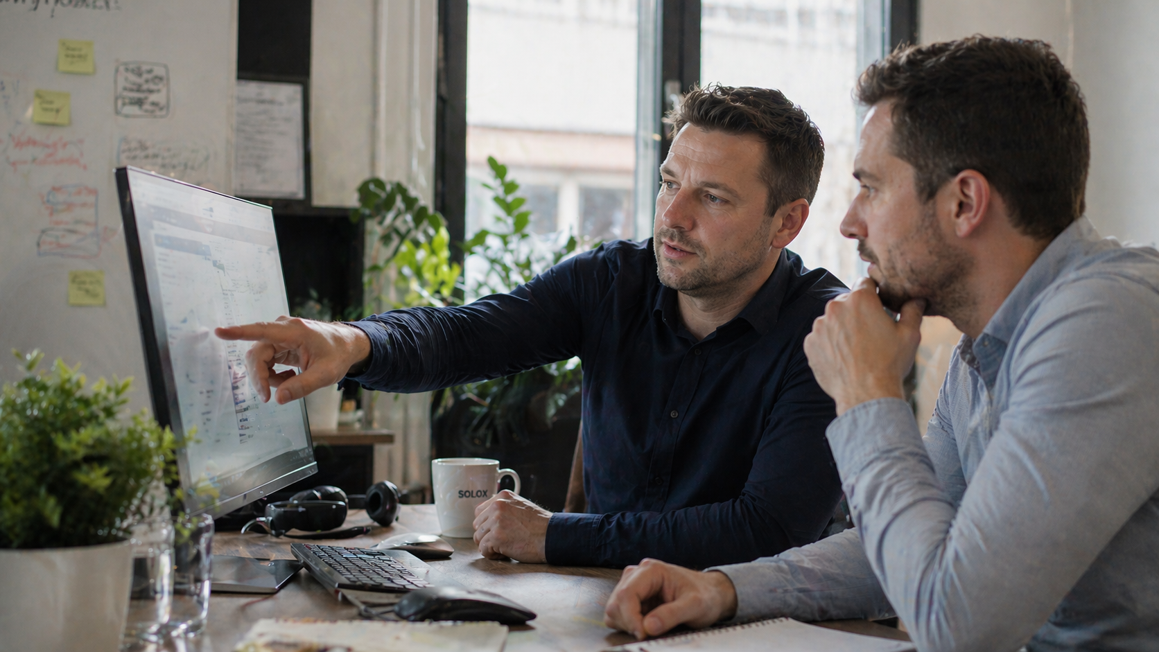 SOLOX berät Kunden zu Abläufen